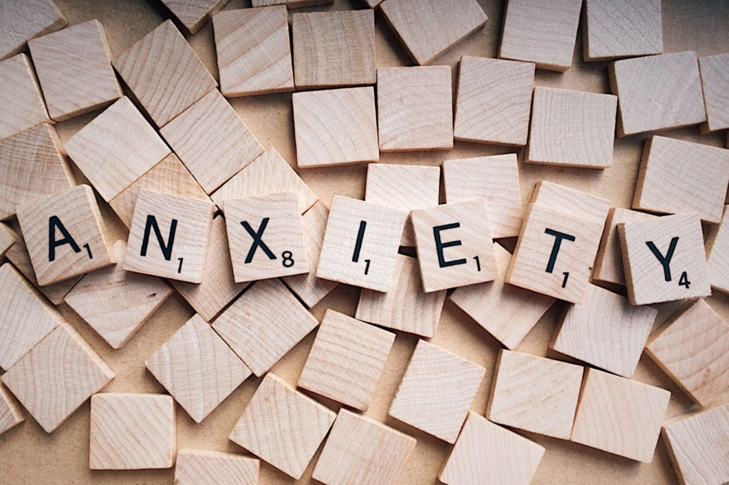 Canva - Word Anxiety Written on Wooden Scrabble Letters