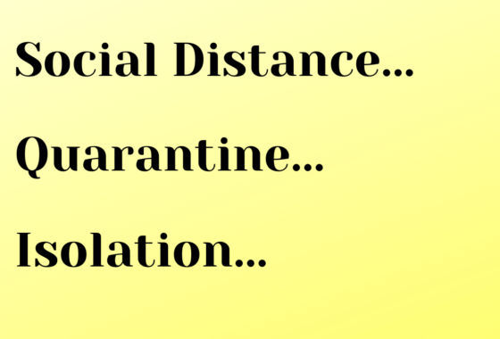 Social Distancing, Quaratine, Isolation (1)